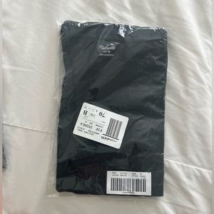 NEW WITH TAGS: Madewell Whisper Tee - Size M, Color Black
